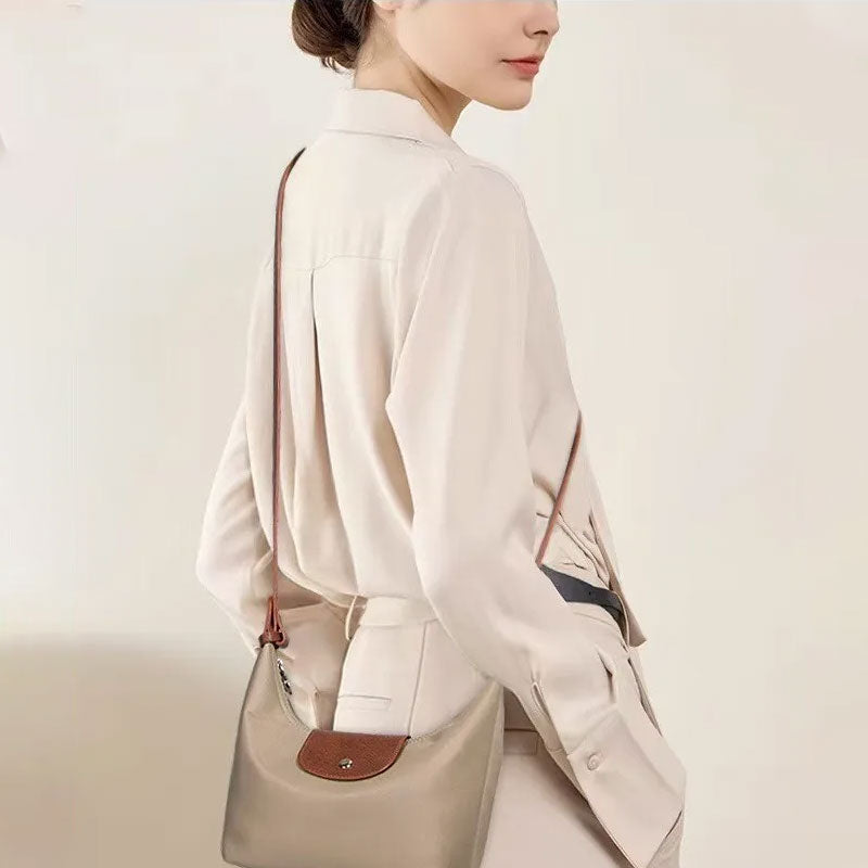 Retro Dumpling Crossbody Tas